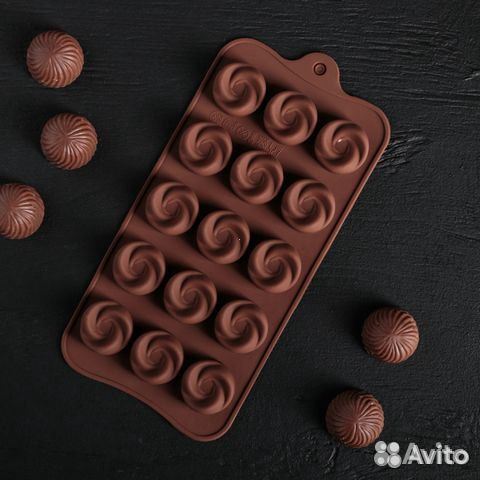 Форма силиконовая для льда и шоколада Розы