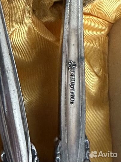 Мельхиор троянда, стрловые ложки