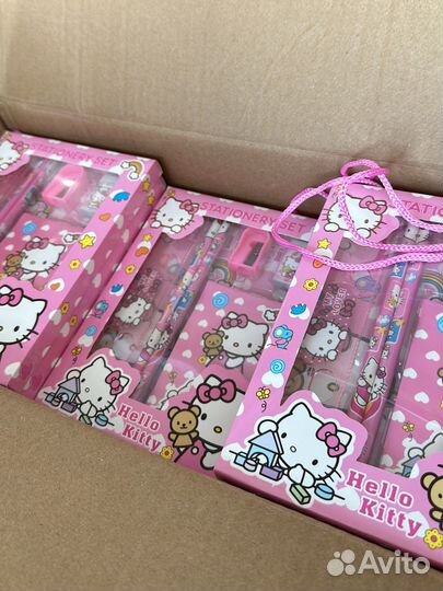 Подарочный набор канцелярия для детей игрушки