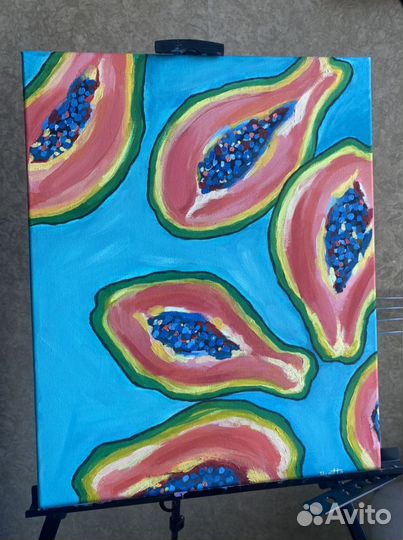 Картина маслом холст