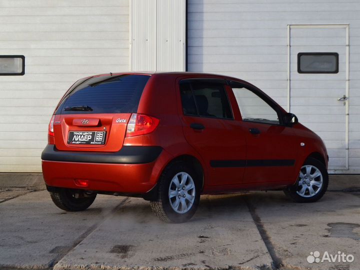 Hyundai Getz 1.4 МТ, 2007, 266 201 км