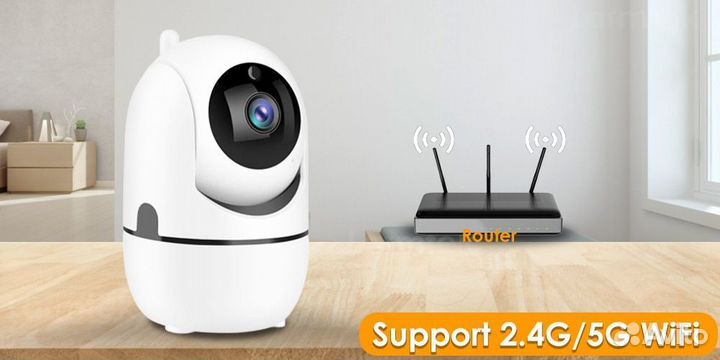 NEW Wifi камера внутренняя, видеоняня 2мп 3мп