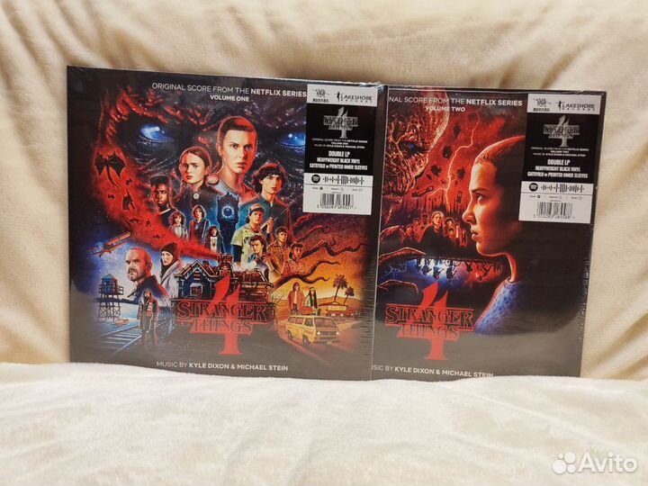 OST Stranger Things 4: Volume 1+2 (2 LP) Black