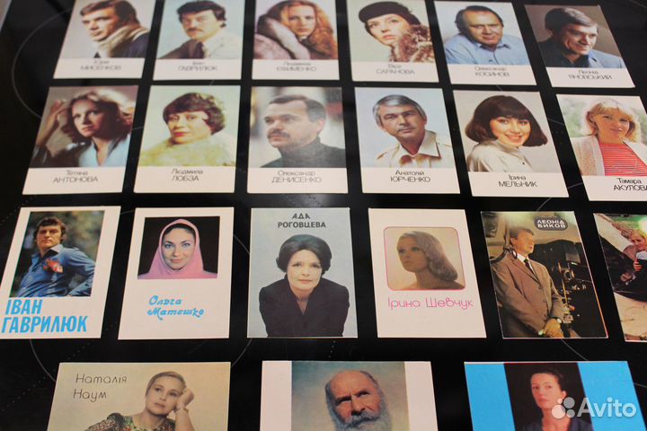 Календарики СССР и Украины-артисты и сказки