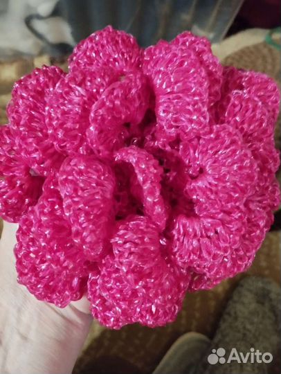 Мочалка ручной работы