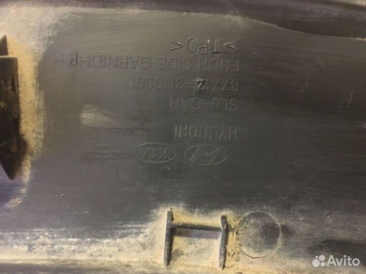 Накладка крыла передняя правая Kia Sportage