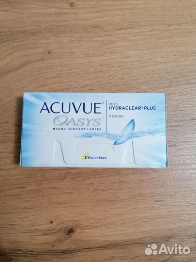 Линзы контактные acuvue oasys двухнедельные -1.5