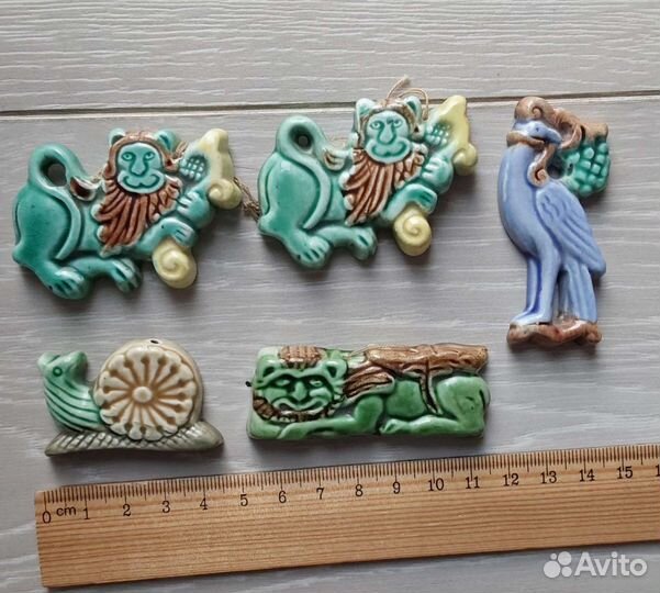 Подвесные фаянсовые плакетки Конаково