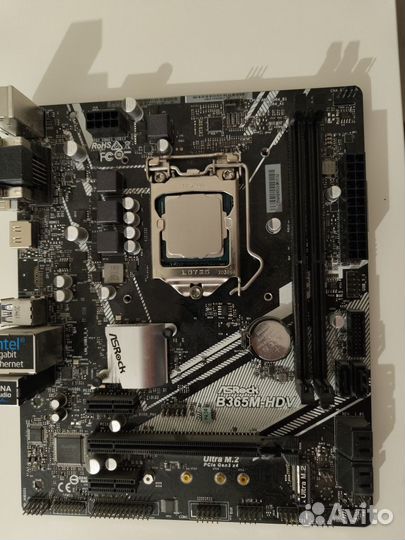 Intel Core i5 8500 + Asrock B365M-HDV+8Gb