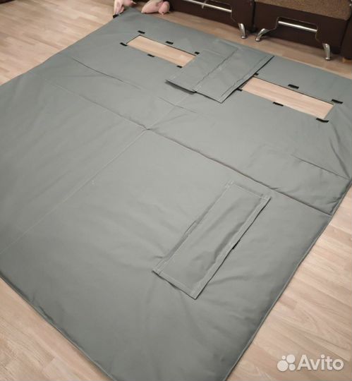 Теплый пол в палатку 600D