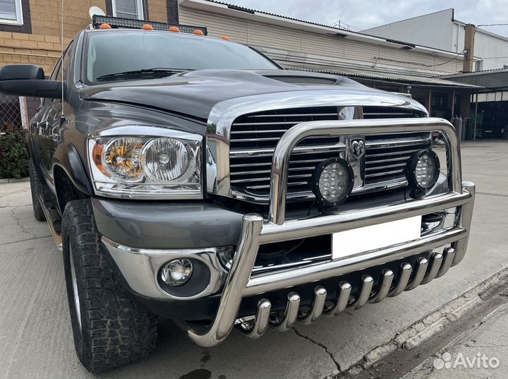 Dodge RAM 2500 Mega Cab Защита переднего бампера