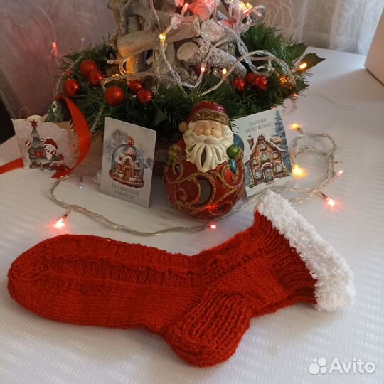 Продам вязаные шерстяные носки