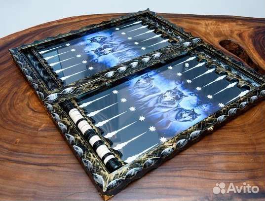 Нарды закалённое стекло