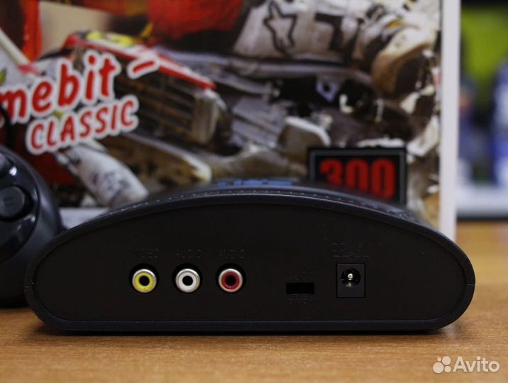 Игровая приставка мото-300 (8 Bit) +300 игр