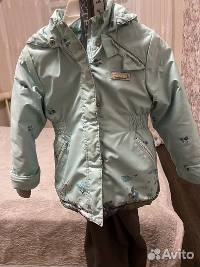 Костюм осенний на девочку, раздельный