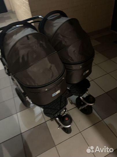 Коляска для двойни 2 в 1 tfk