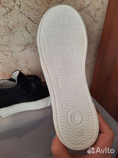 Слипоны женские Gabor 7 (27) полнота G новые