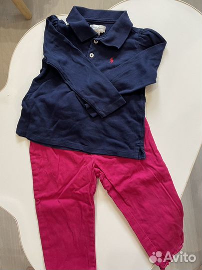 Ralf lauren комплект для девочки