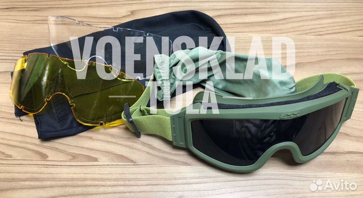 Очки тактические ESS олива