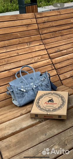 Джинсовая сумка