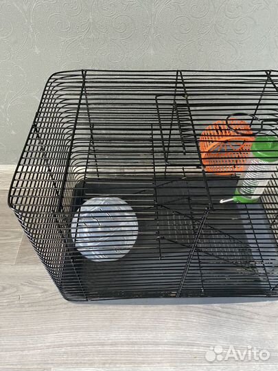 Клетка для хомяков с аксессуарами