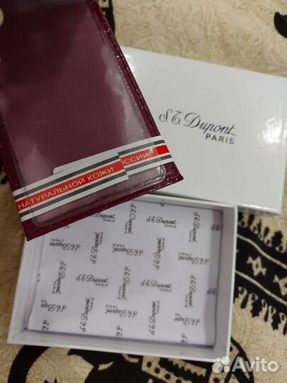 Визитница новая кожаная