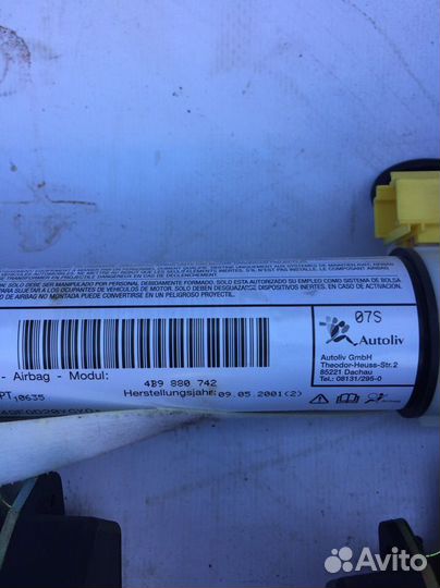 Audi A6 C5 комплект безопасности 4B9880742