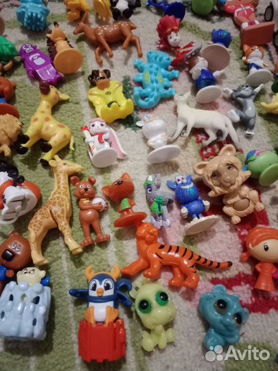 Игрушки из киндеров пакетом