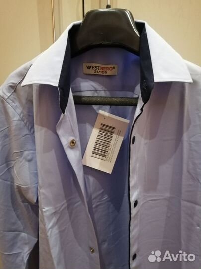 Рубашка для мальчика 128 134