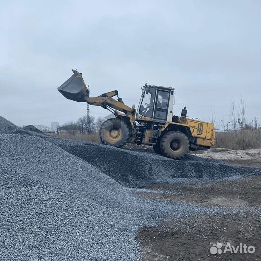 Щебень гравийный с доставкой