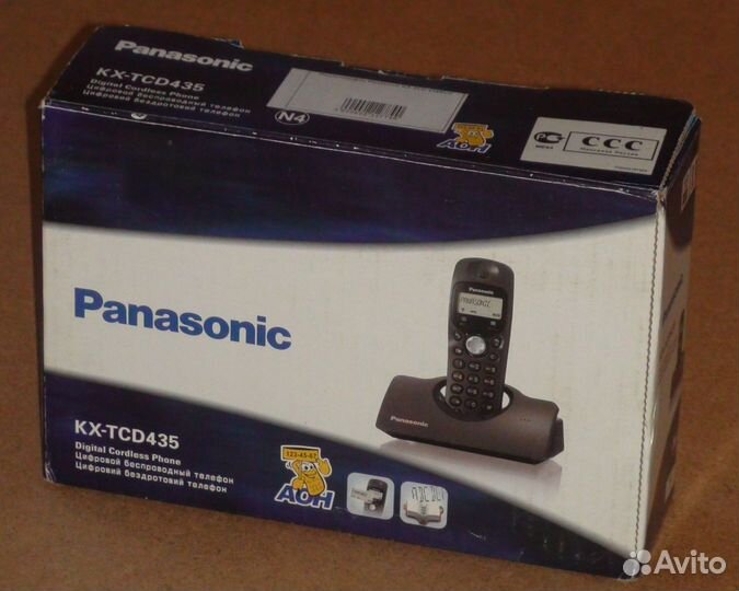 Радиотелефон Panasonic KX-TCD435