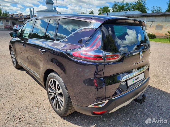 Renault Espace 1.6 AMT, 2018, 105 000 км