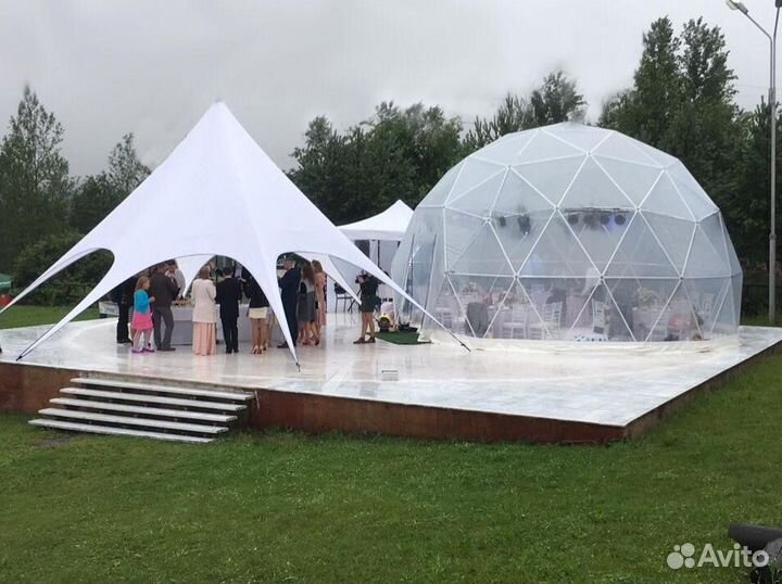 Геокупол для глемпинга