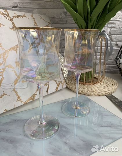 Бокалы 6 штук