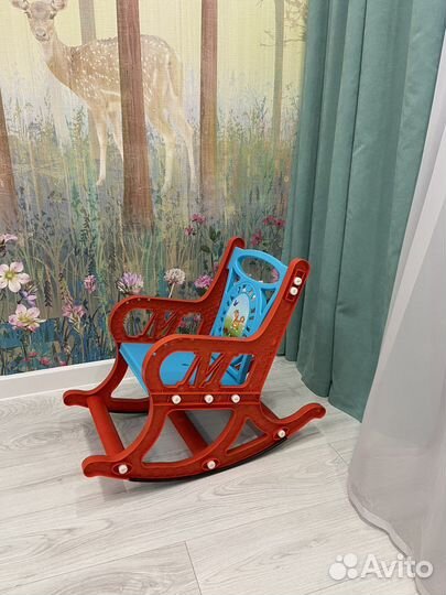 Кресло-качалка детское новое