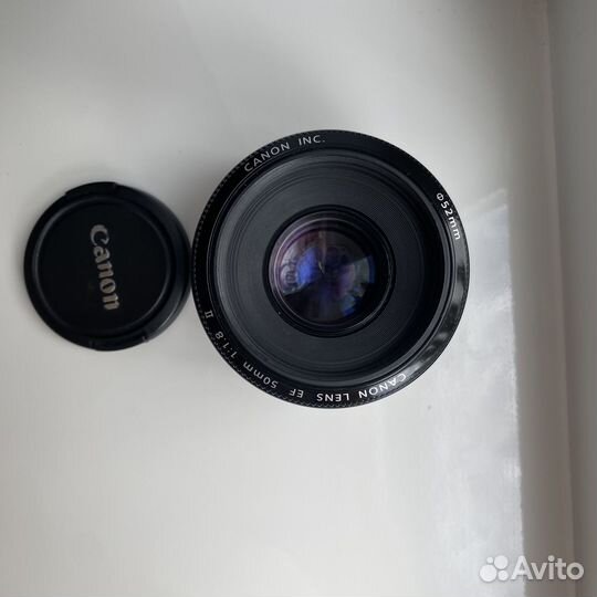 Объектив Canon 50mm 1.8