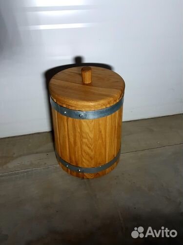 Кадка дубовая 12 л