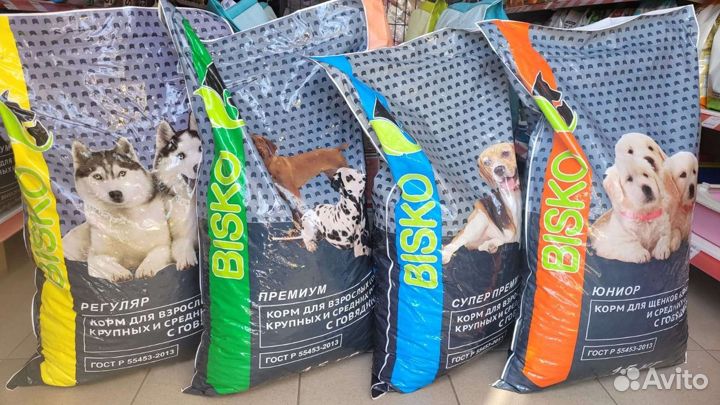 Корм для собак bisko