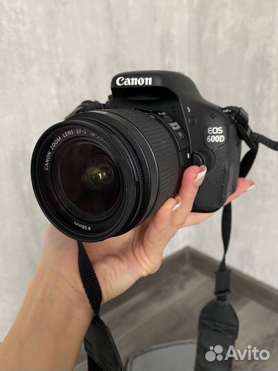 Фотоаппарат canon eos 600d