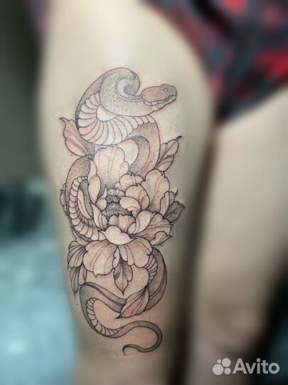 Модель на татуировку