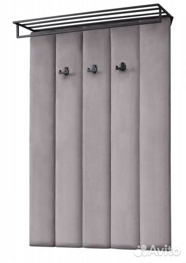 Вешалка настенная с полкой