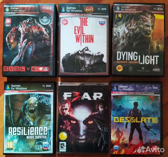 Компьютерные игры (Horror, Survival)