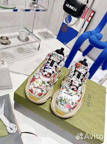 Кроссовки Balenciaga x Gucci Triple S 36/41