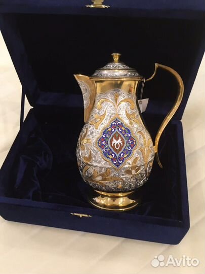 Кувшин Кубачинское серебро