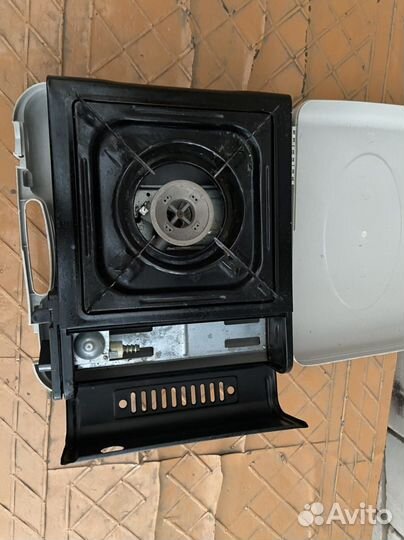 Плита походная со штуцером под балон