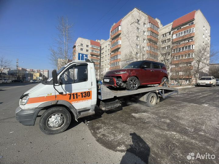Услуги эвакуатора частник
