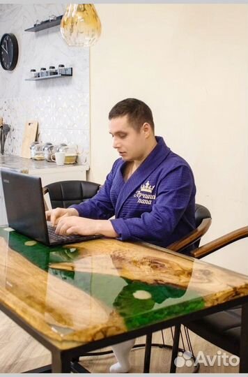 Халат мужской + полотенце