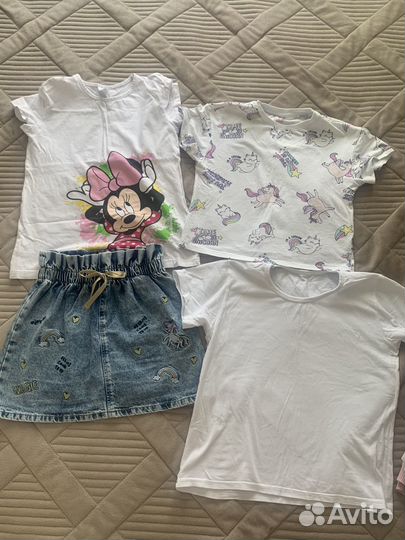 Пакет вещей для девочки 128-140