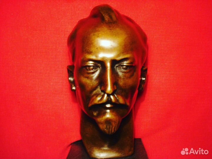 Бюст Дзержинский СССР бронза 1970 Феликс кгб