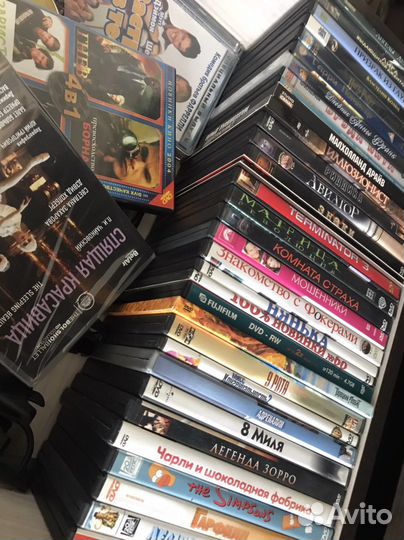 DVD с фильмами